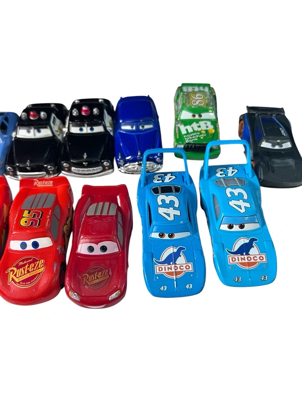 Lot of 16 Disney Pixar cars Diecast and plastic Mattel + other brands